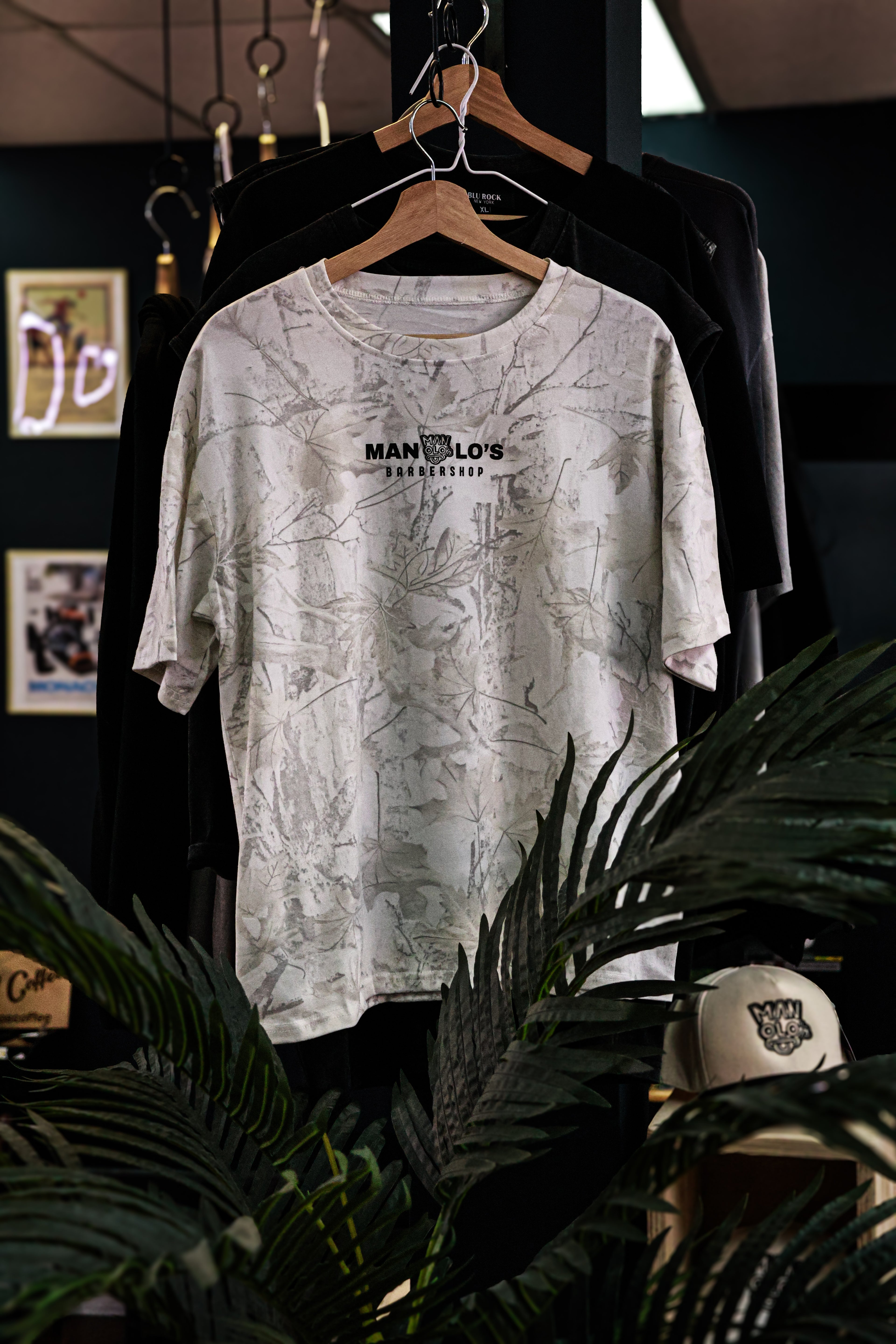 White Forest Camo Tee